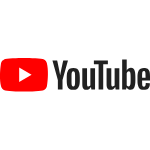 YouTube logo on transparent background - YouTube advertising and video marketing platform